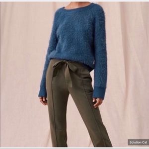 Lou & Grey | Sweaters | Lou Grey Teal
Eyelash Fuzzy Wool Sweater.